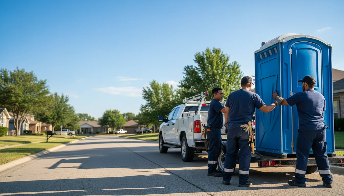 Portable Toilet Rental in Coahoma, TX near me